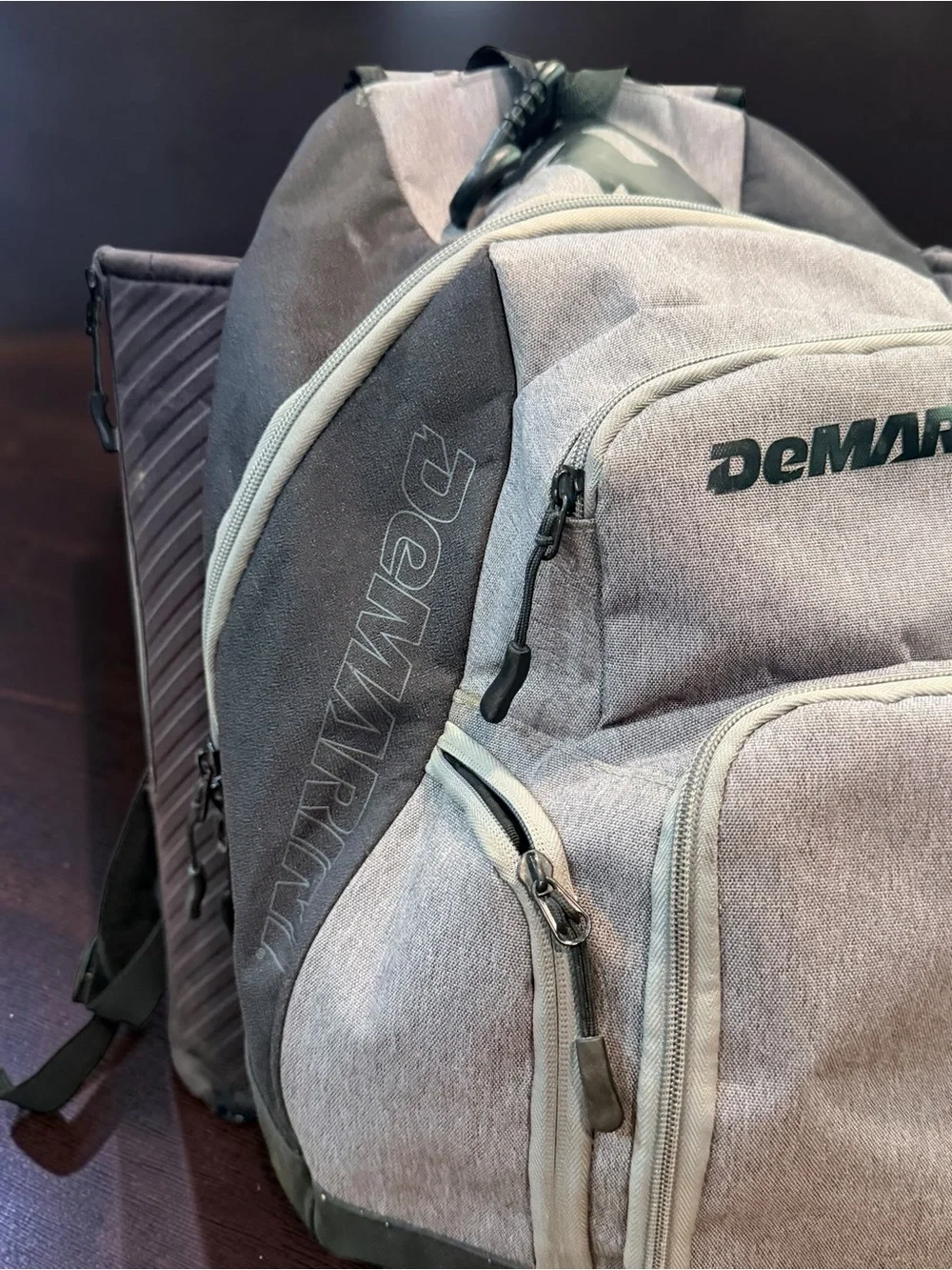 DeMarini Voodoo OG Black & Grey Baseball Softball Backpack